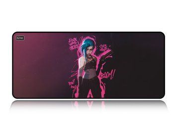 Великий килимок для мишки Work Place Shop ME Arcane Jinx з яскравим дизайном для геймерського та робочого столу