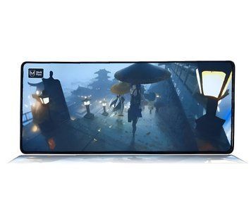 Большой коврик для мышки Work Place Shop Anime Геншин Импакт Бэй Доу 696319266 фото