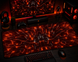 Ігровий desk mat Work Place GAME ORANGE WEB &mdash; сучасний техно-дизайн для геймерського сетапу