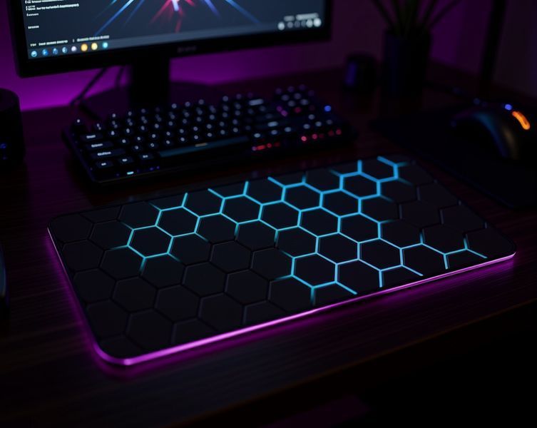 Великий килимок для миші Work Place PN СОТИ gaming desk mat для клавіатури та мишки