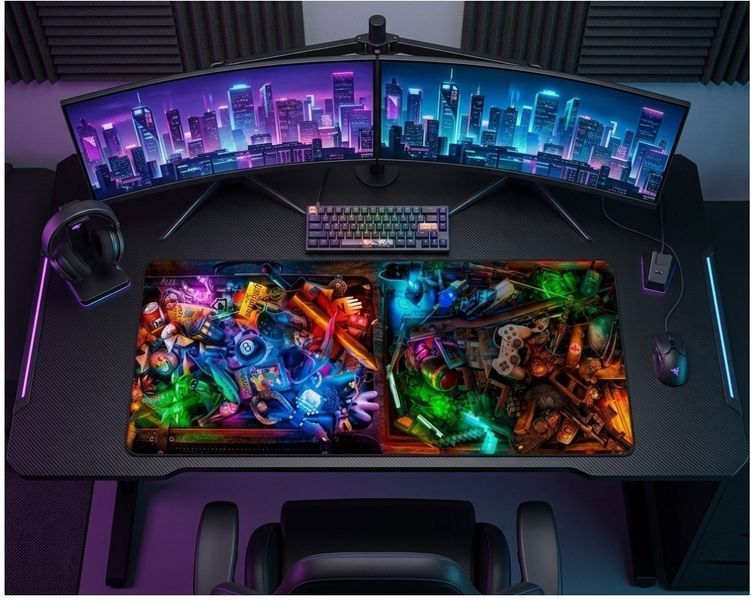 Ігрова поверхня Work Place ME ALL GEEK HERO для комфортної гри