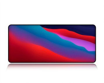 Ігрова поверхня Work Place AT APPLE WAVE WALLPAPER &mdash; стильний desk mat з хвильовим minimalist дизайном