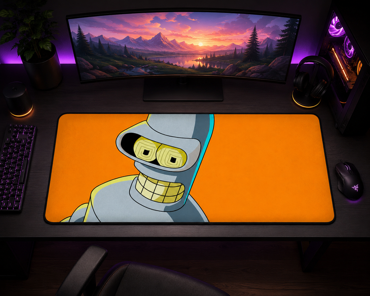 Геймерська ігрова поверхня Work Place MT FUTURAMA BENDER для клавіатури та мишки
