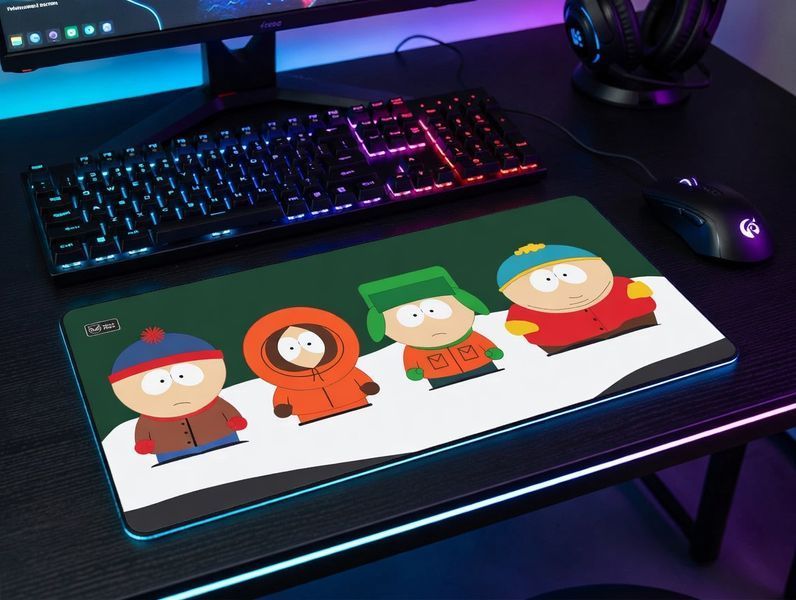 Большой коврик для мышки Work Place Shop ME South Park 154591412 фото