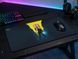 Gaming mouse pad Work Place Shop Cyberpunk Edgerunners &mdash; великий килимок для миші з футуристичним дизайном
