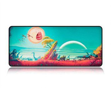 Ігрова поверхня Work Place MT RICK & MORTY з яскравим принтом для геймерського столу
