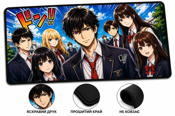 Игровая поверхность DRAX GAME MANGA CITY 500&times;300 мм d-03232 фото