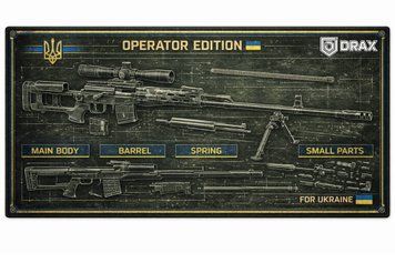 Килимок для чищення зброї DRAX Operator Edition