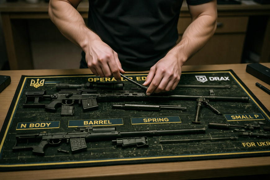 Килимок DRAX у використанні