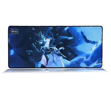 Великий килимок для мишки Work Place Shop Anime Genshin Impact Сяо Маска Якса з аніме-принтом
