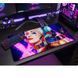 Ігрова поверхня Work Place DC HARLEY COSPLAY 300x500 мм з яскравою ілюстрацією Harley cosplay та гладкою поверхнею для точного керування мишкою