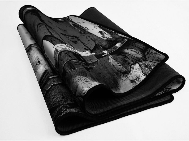 Gaming mouse pad Work Place Shop Attack on Titan Levi &mdash; великий килимок для мишки з капітаном Леві