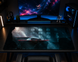 Стильний килимок для миші Work Place DC BATMAN BATCAVE для фанатів темної печери героя