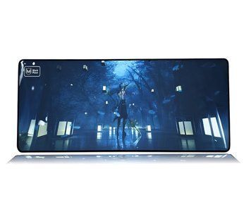 Великий килимок для миші Work Place Shop Anime Genshin Impact Сяо &mdash; стильний desk mat для фанатів аніме та ігор