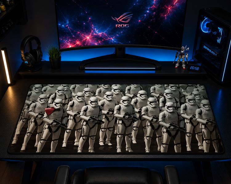 Килимок для миші Work Place SW STAR WARS STORMTROOPER для фанатів космічної тематики та ефектного сетапу