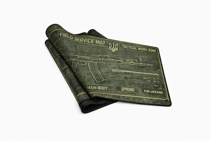 Килимок для чищення зброї 900х400 мм Work Place Field Service Mat BT-0420 фото