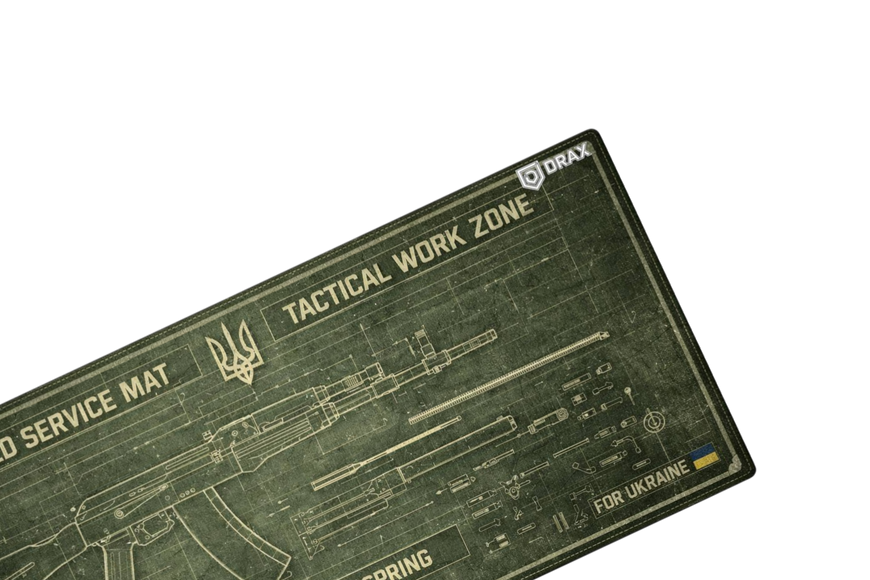Килимок для чищення зброї 900х400 мм Work Place Field Service Mat BT-0420 фото